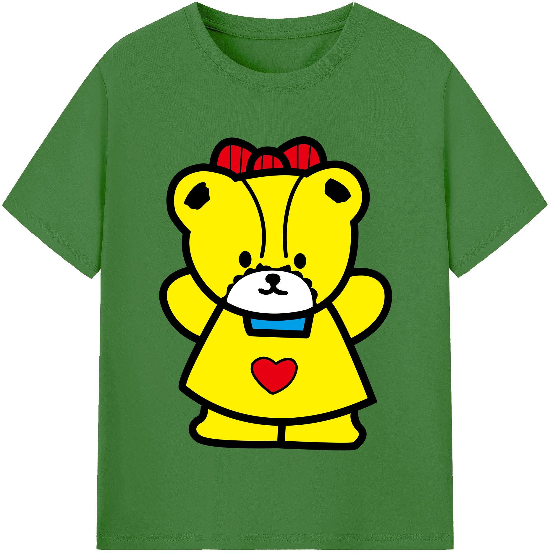 （画像用） Hello Kitty ハローキティ レディースカジュアルプリントTシャツ（綿100％）